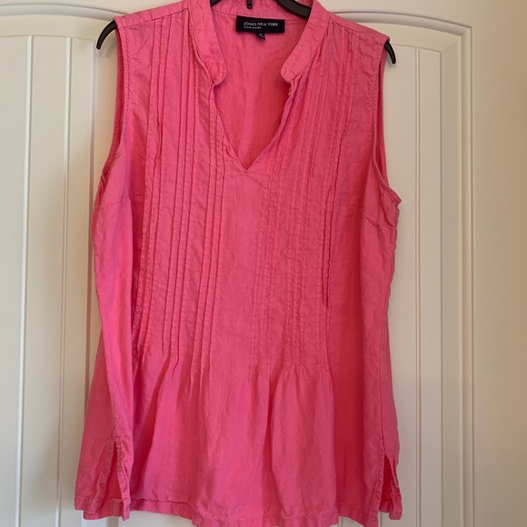 Jones New York Signature pink blouse - Picture 1 of 6